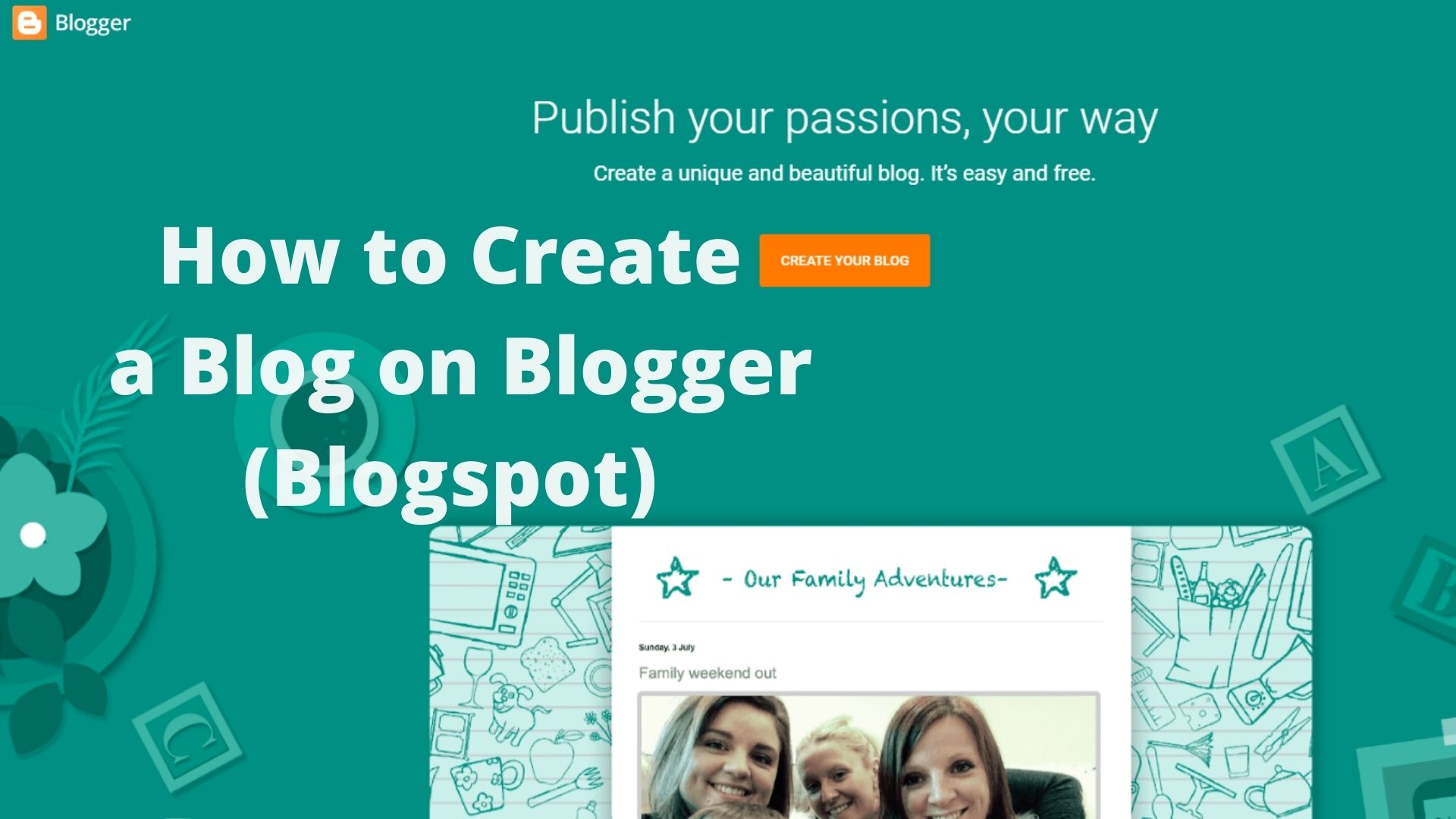 How to Create a Blog on Blogger (Blogspot) Step-by-Step